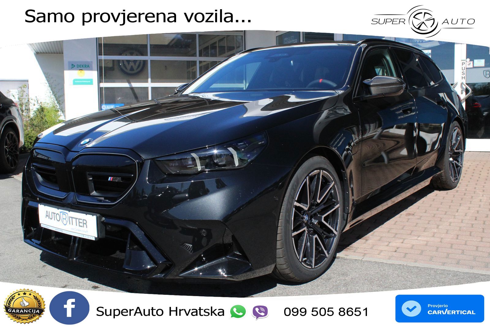 BMW M5 Touring 4.4 V8 (727 KS) xDrive Steptronic ACC+HEAD+4xGR SJED+360+PANO