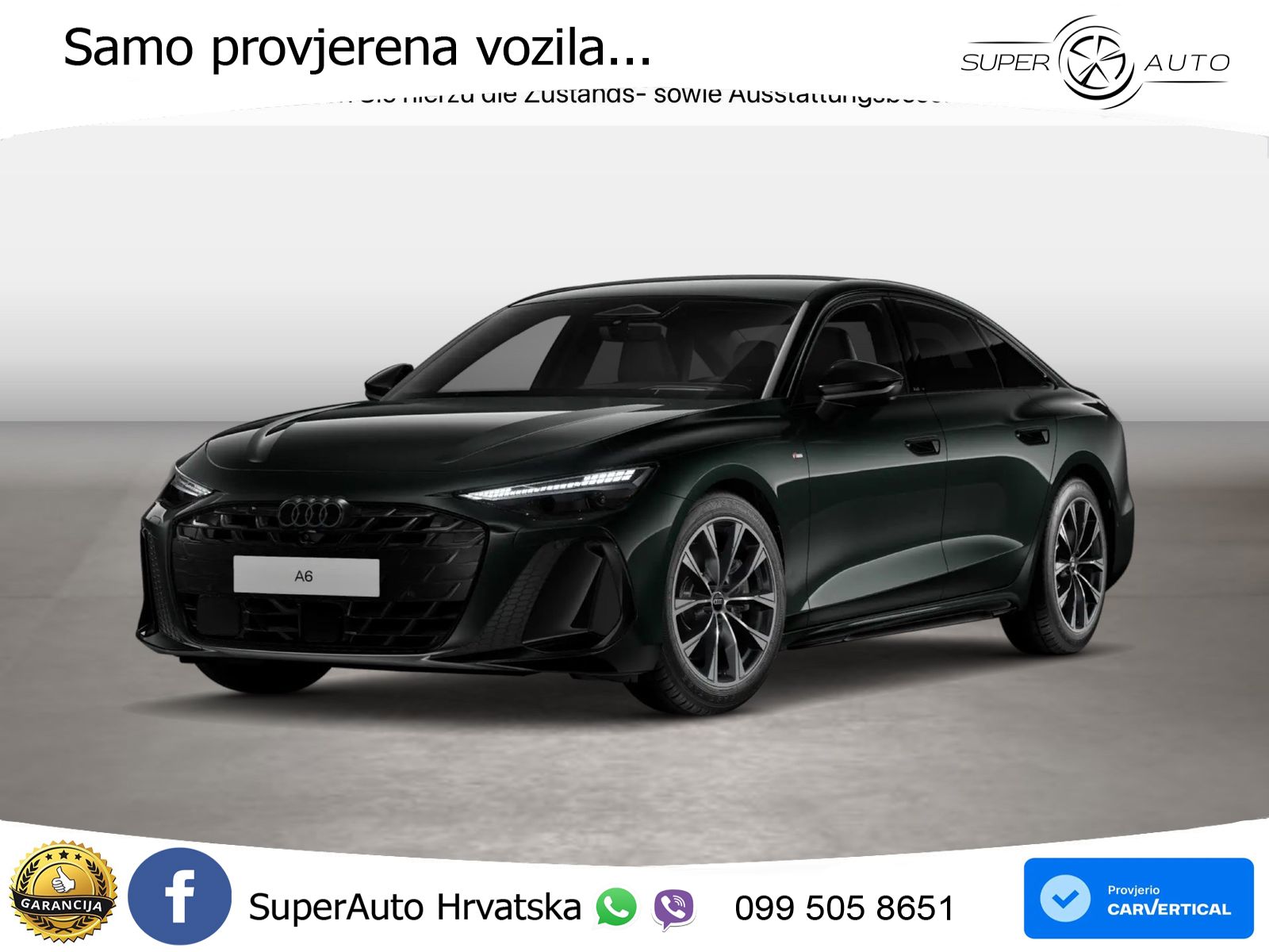 Audi A6 3.0 TFSI V6 (367 KS) quattro S tronic