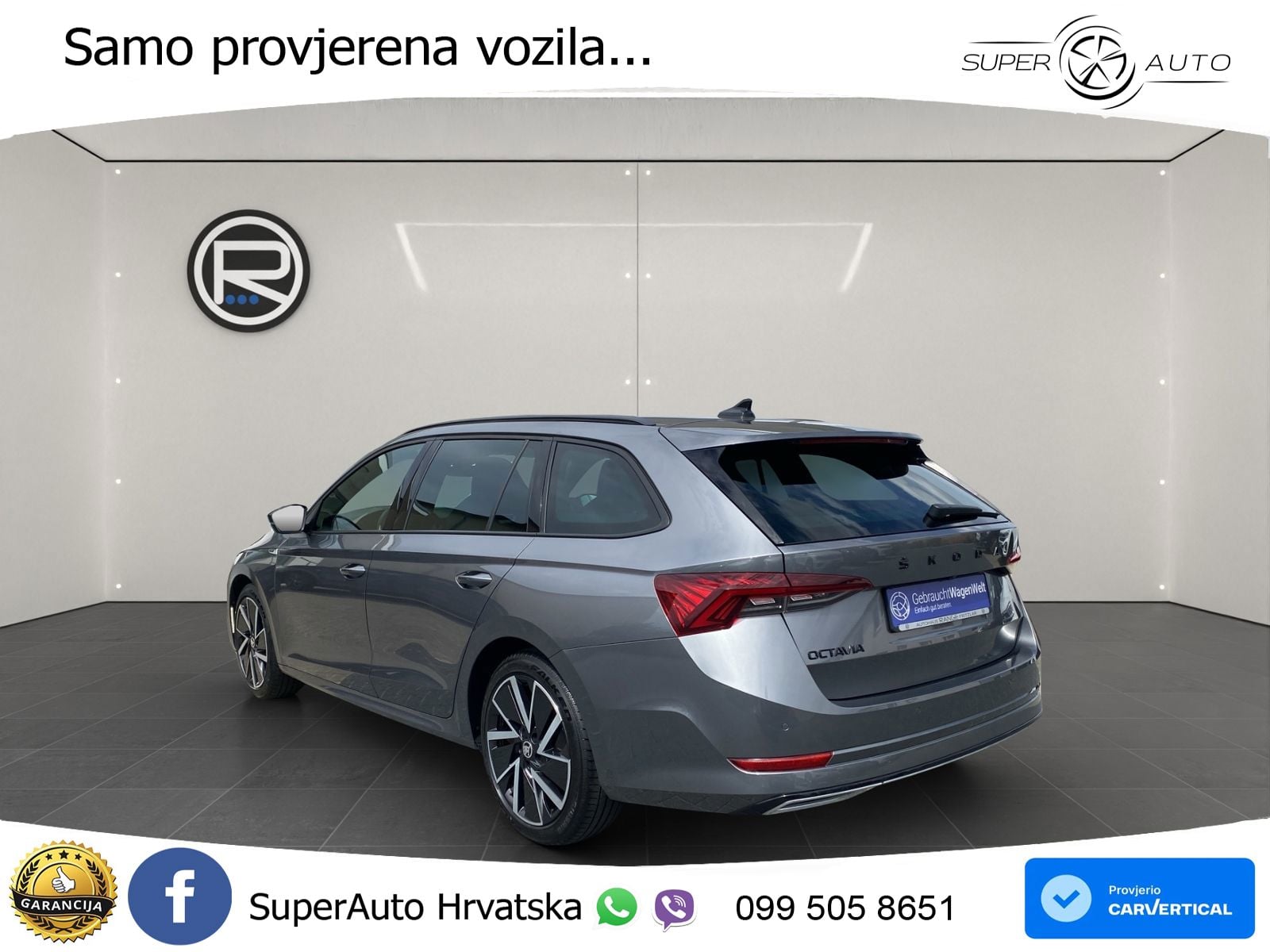 Škoda Octavia Combi 2.0 TDI (150 KS) DSG SportLine LED+GR SJED+ACC