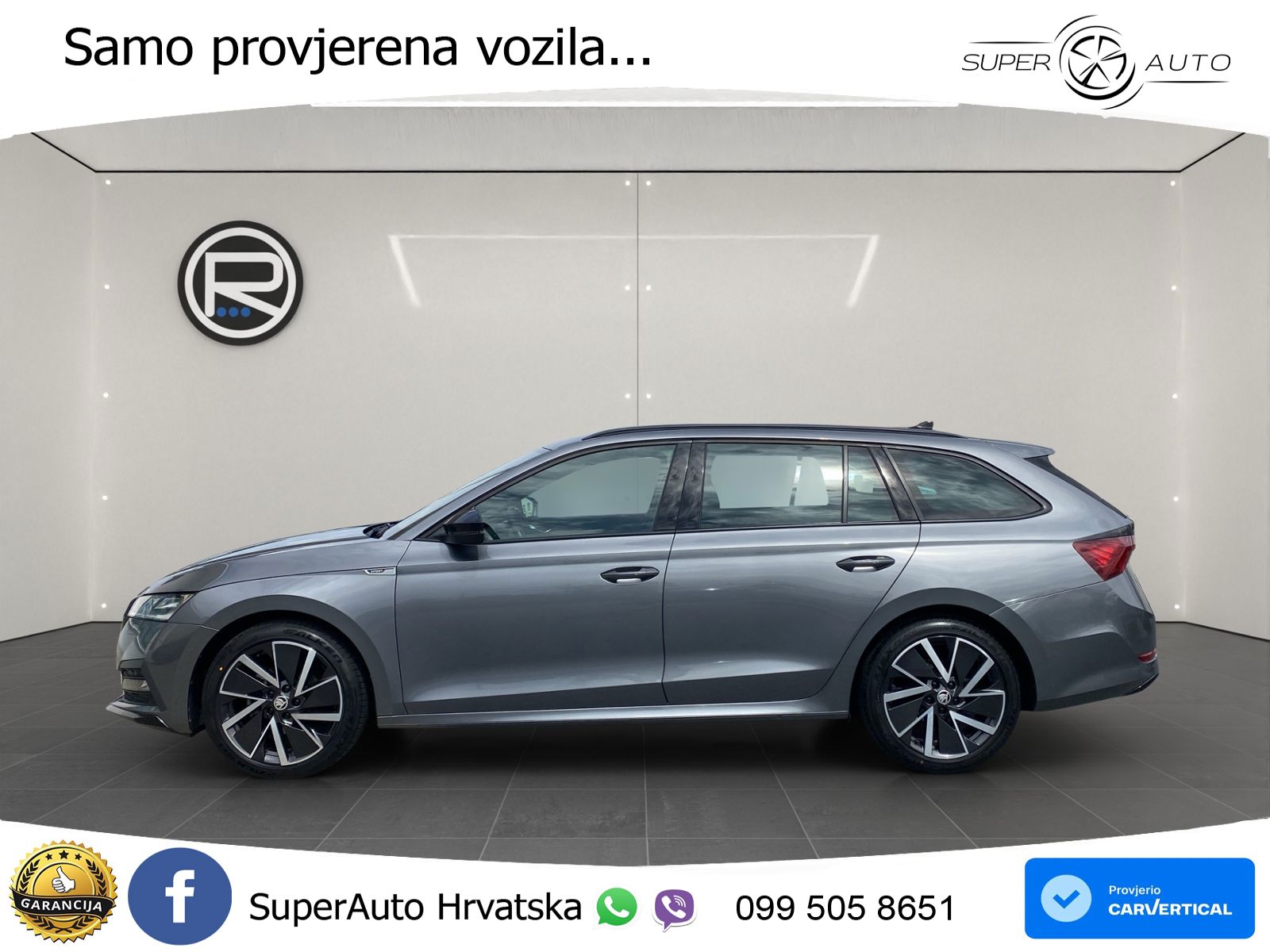 Škoda Octavia Combi 2.0 TDI (150 KS) DSG SportLine LED+GR SJED+ACC