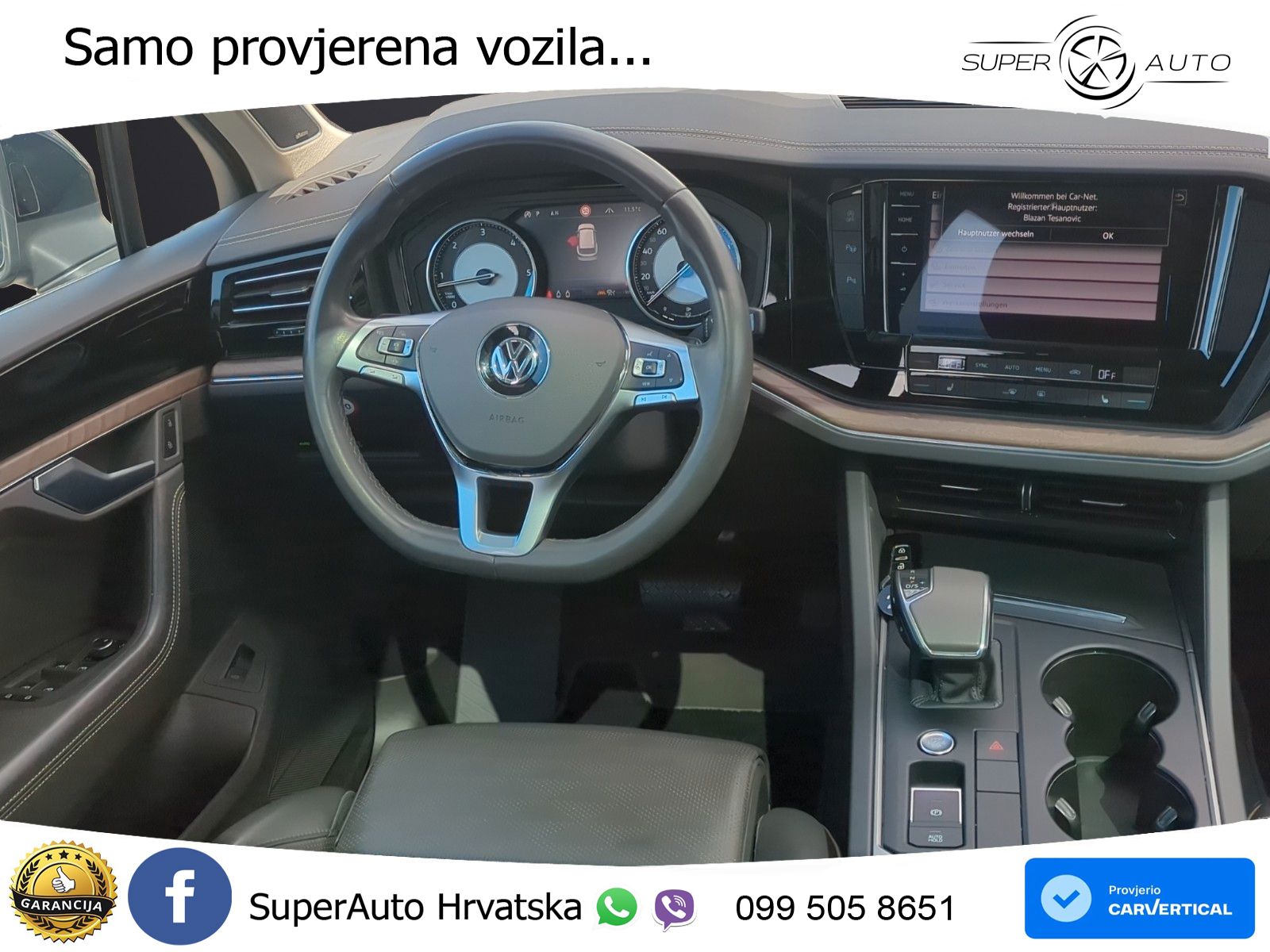 Volkswagen Touareg 3.0 V6 TDI (286 KS) 4MOTION Tiptronic LED+GR SJED+ACC