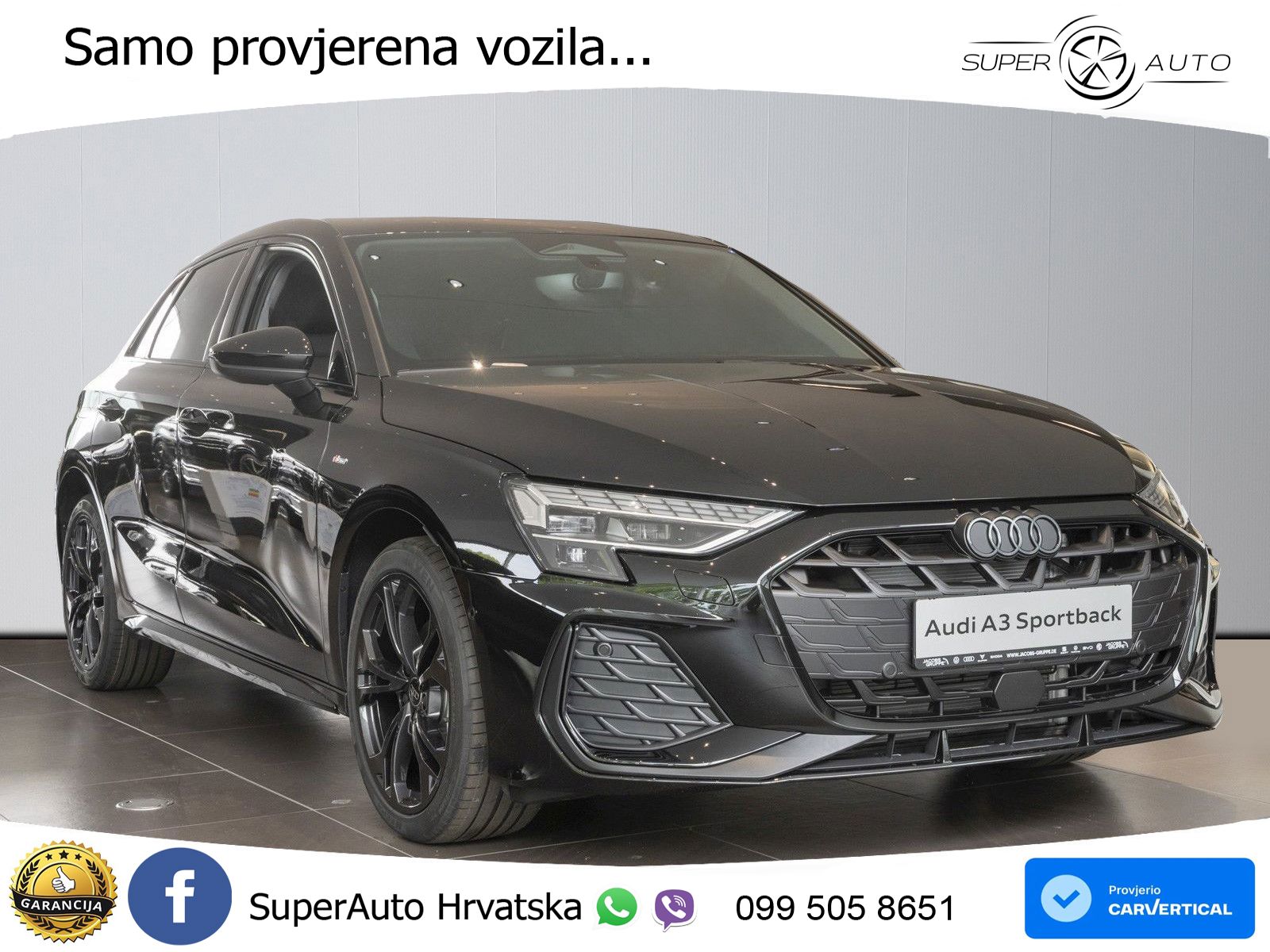 Audi A3 Sportback 40 TFSI e (204 KS) Plug-in Hybrid S tronic S line LED+GR SJED+ACC