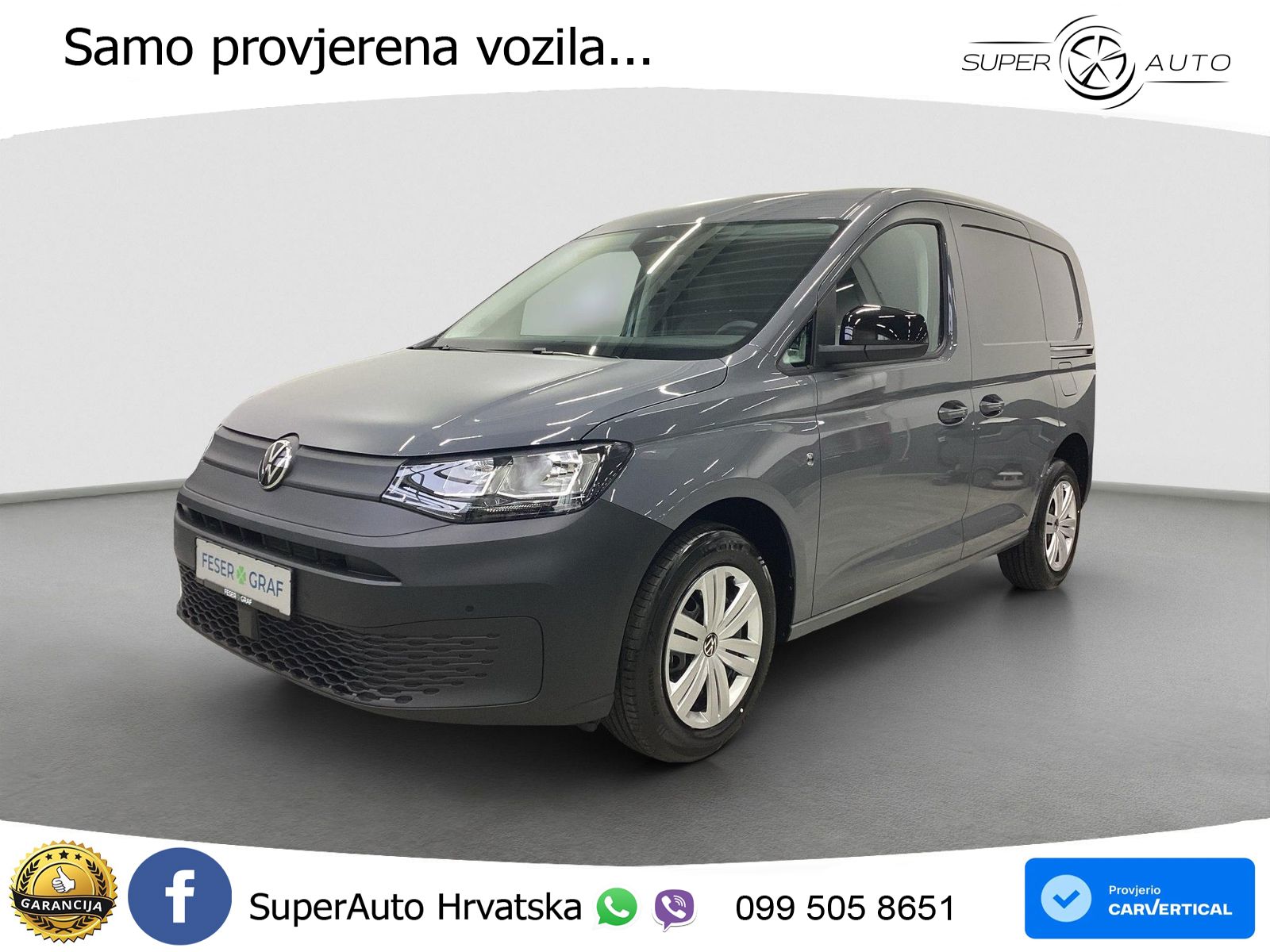Volkswagen Caddy Cargo Basis 2,0 TDI 75 KW 2 Schiebetüren 102 KS