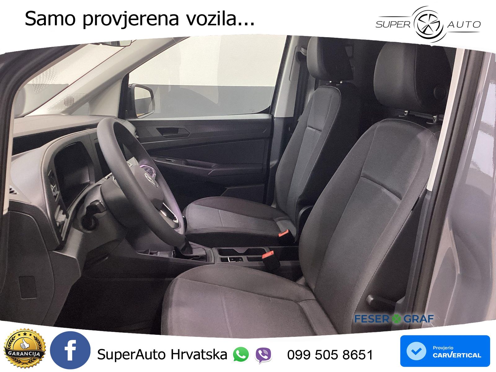 Volkswagen Caddy Cargo Basis 2,0 TDI 75 KW 2 Schiebetüren 102 KS
