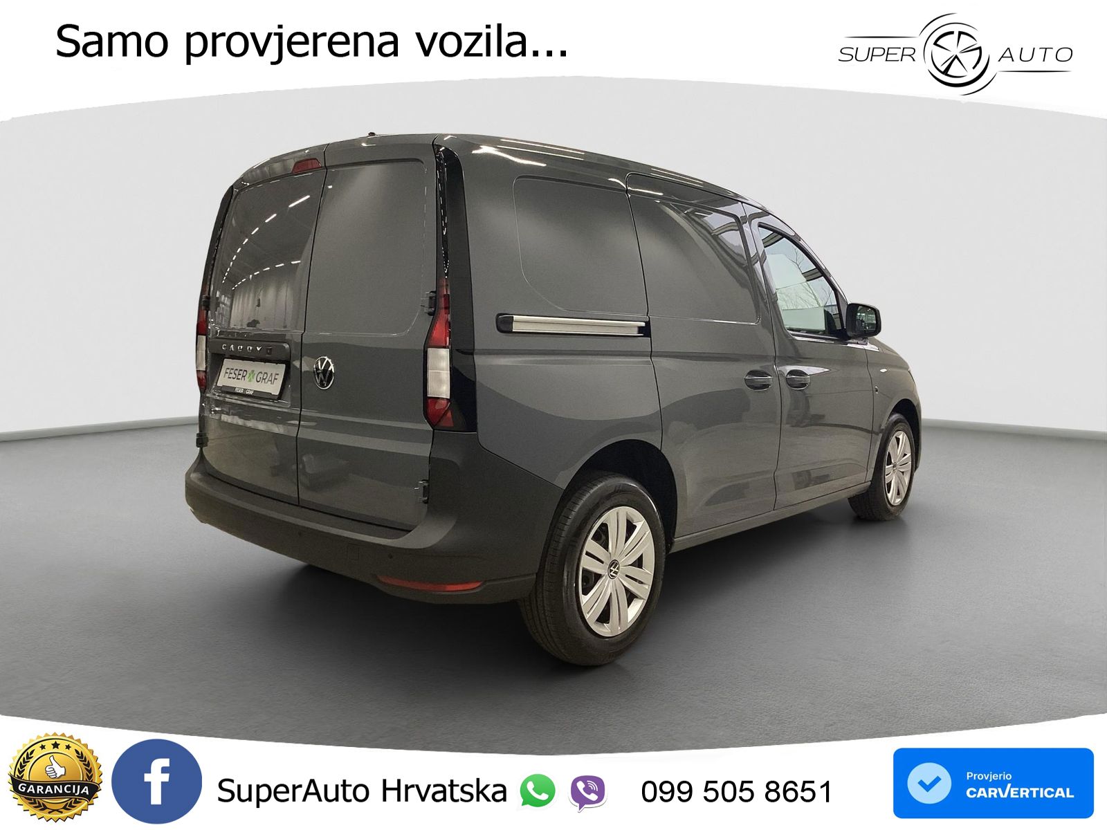Volkswagen Caddy Cargo Basis 2,0 TDI 75 KW 2 Schiebetüren 102 KS