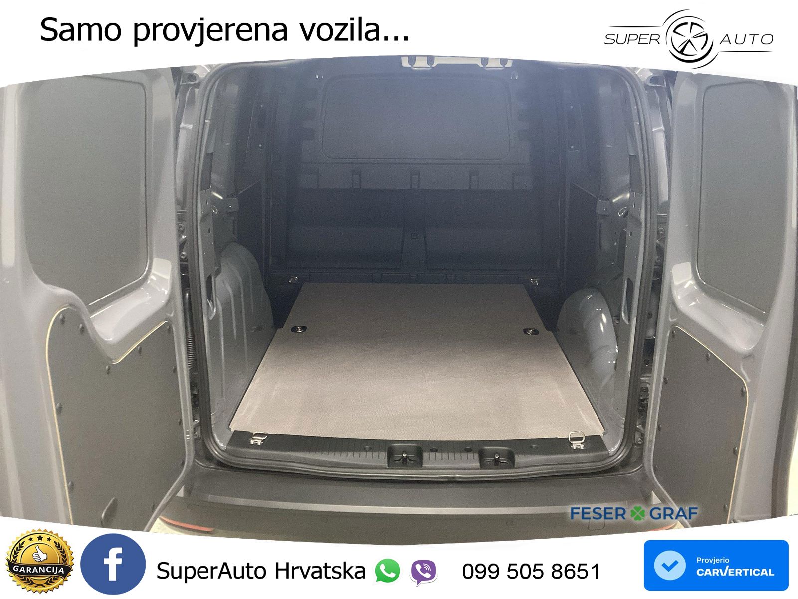 Volkswagen Caddy Cargo Basis 2,0 TDI 75 KW 2 Schiebetüren 102 KS