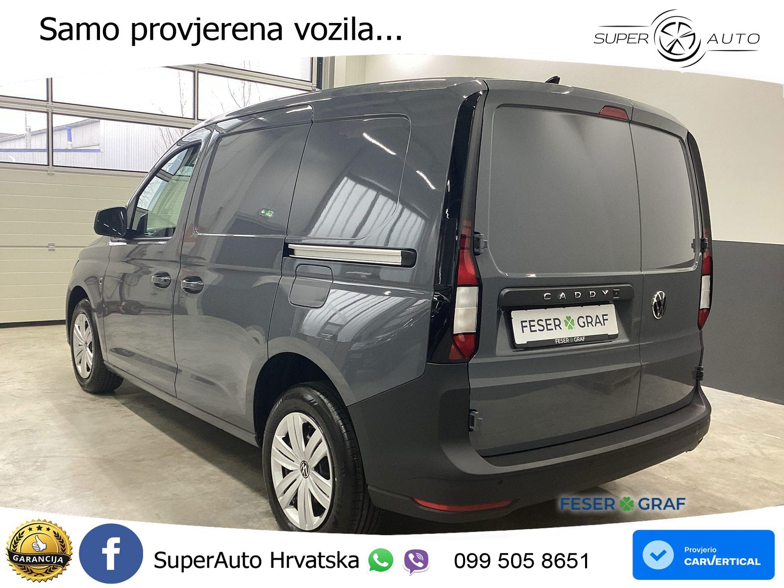 Volkswagen Caddy Cargo Basis 2,0 TDI 75 KW 2 Schiebetüren 102 KS