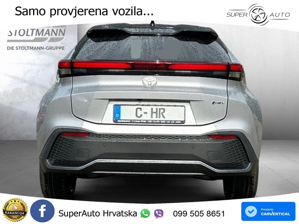 Toyota C-HR 1.8 (140 KS) Hybrid e-CVT Teamplayer LED+GR SJED+ACC