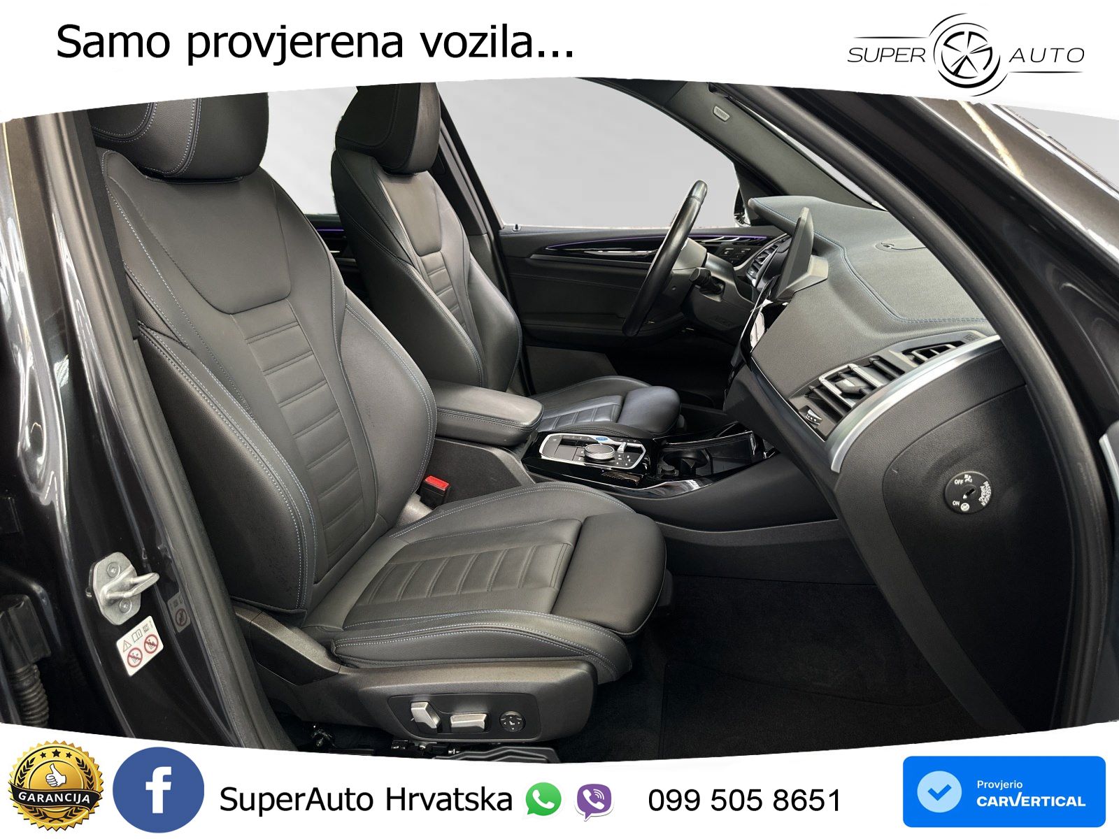 BMW iX3 80 kWh (286 KS) M Sport LED+GR SJED+ACC