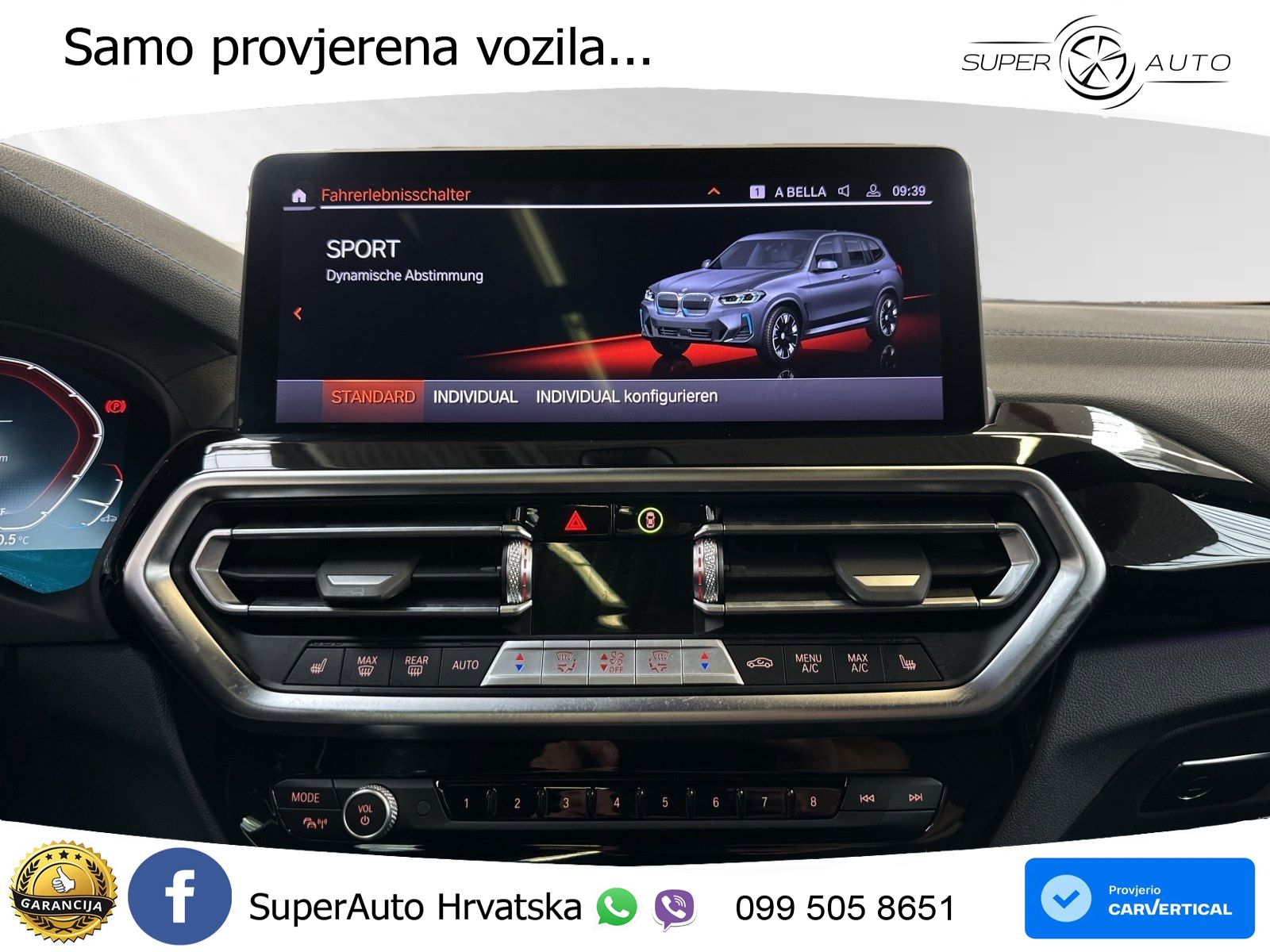 BMW iX3 80 kWh (286 KS) M Sport LED+GR SJED+ACC