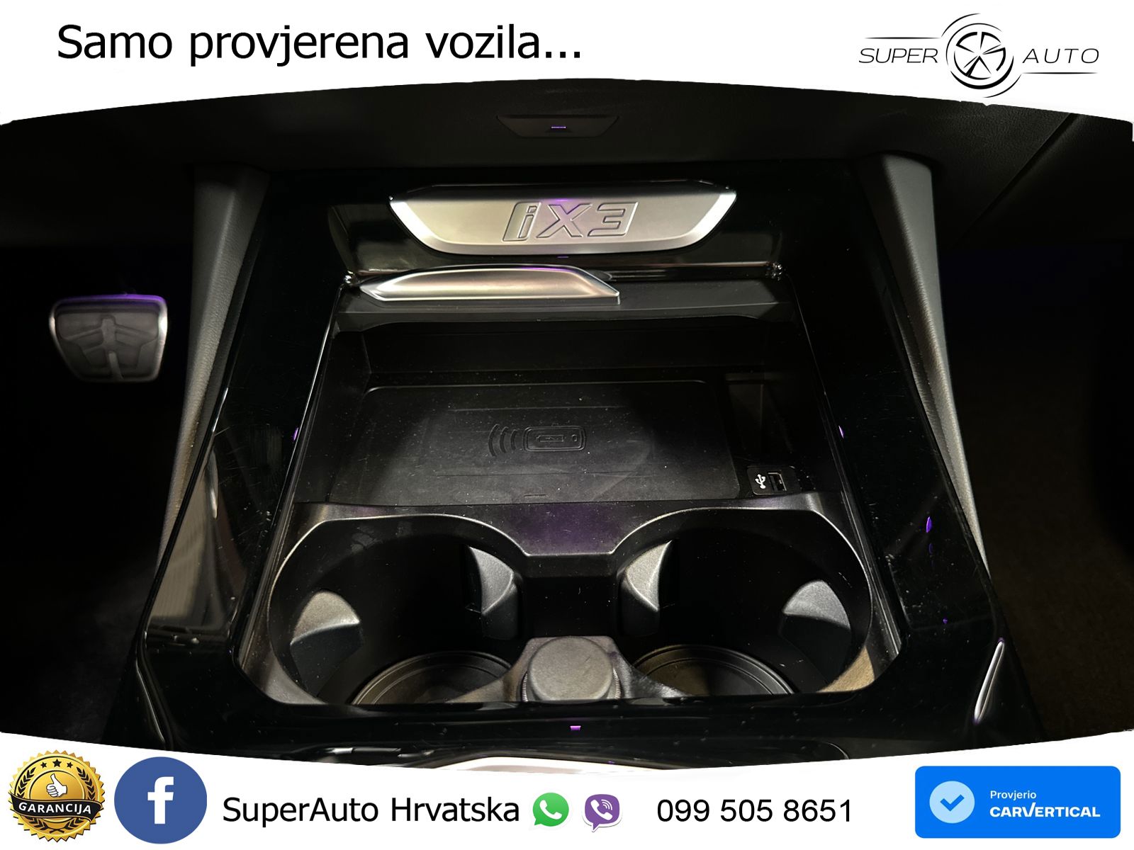 BMW iX3 80 kWh (286 KS) M Sport LED+GR SJED+ACC