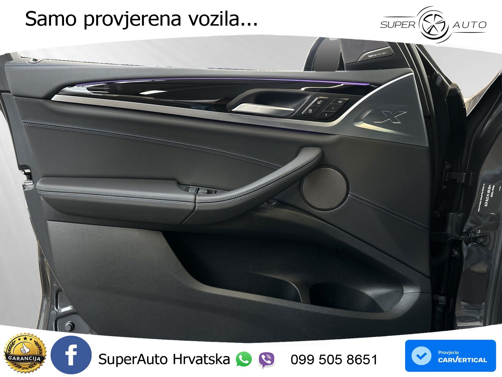 BMW iX3 80 kWh (286 KS) M Sport LED+GR SJED+ACC