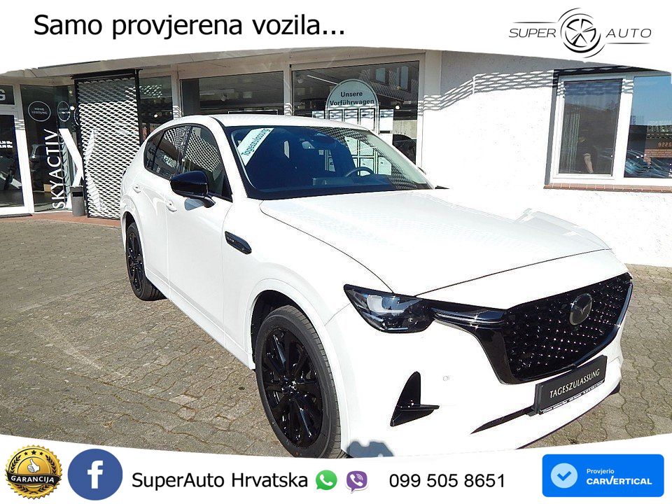 Mazda CX-60 3.3 e-Skyactiv D (254 KS) AWD Automatic MATRIX+GR SJED+KAM
