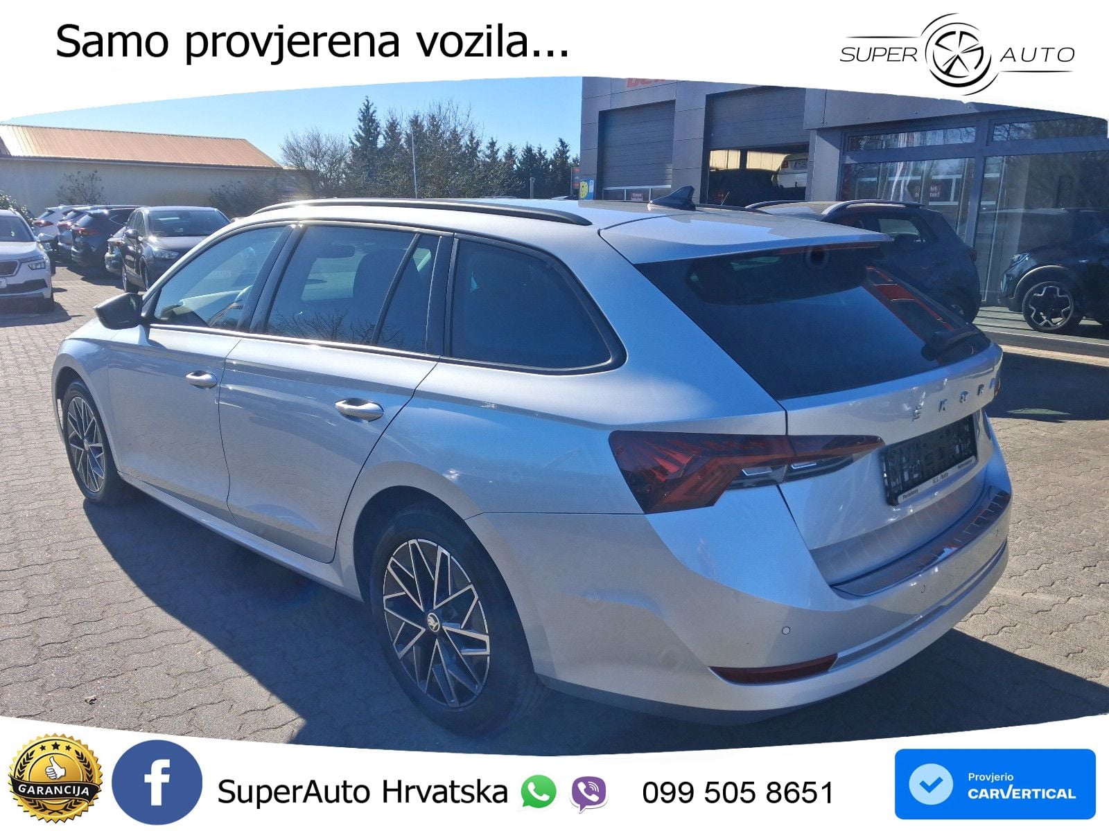 Škoda Octavia Combi 2.0 TDI (150 KS) DSG LED+GR SJED+ACC
