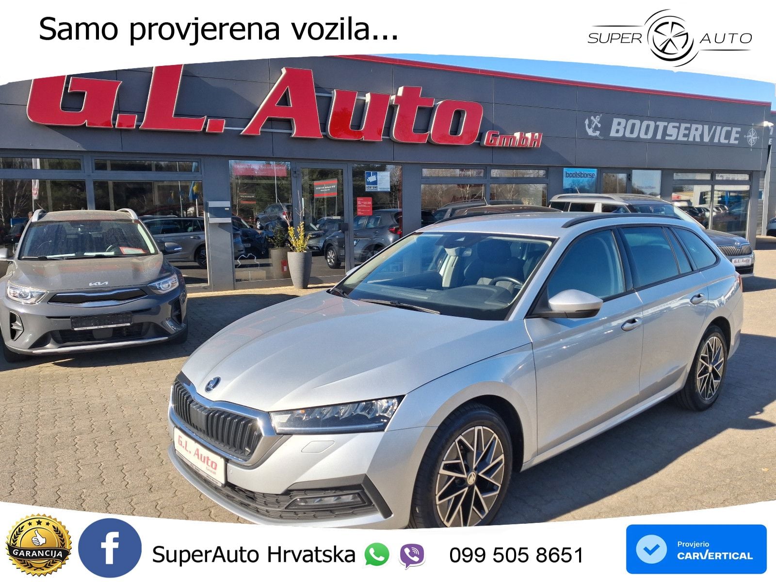 Škoda Octavia Combi 2.0 TDI (150 KS) DSG LED+GR SJED+ACC