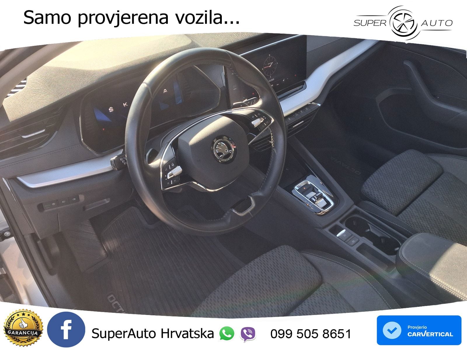 Škoda Octavia Combi 2.0 TDI (150 KS) DSG LED+GR SJED+ACC