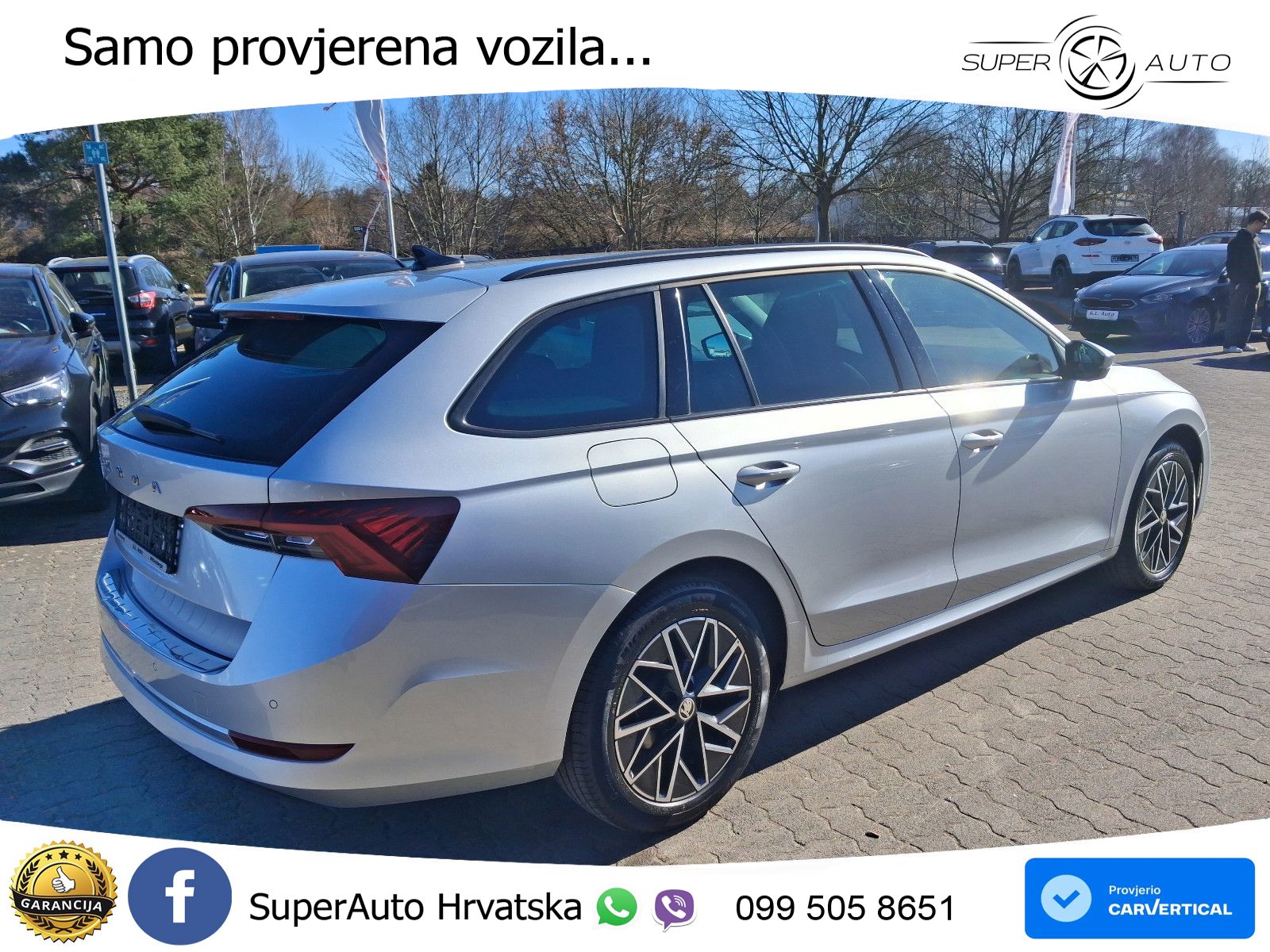Škoda Octavia Combi 2.0 TDI (150 KS) DSG LED+GR SJED+ACC
