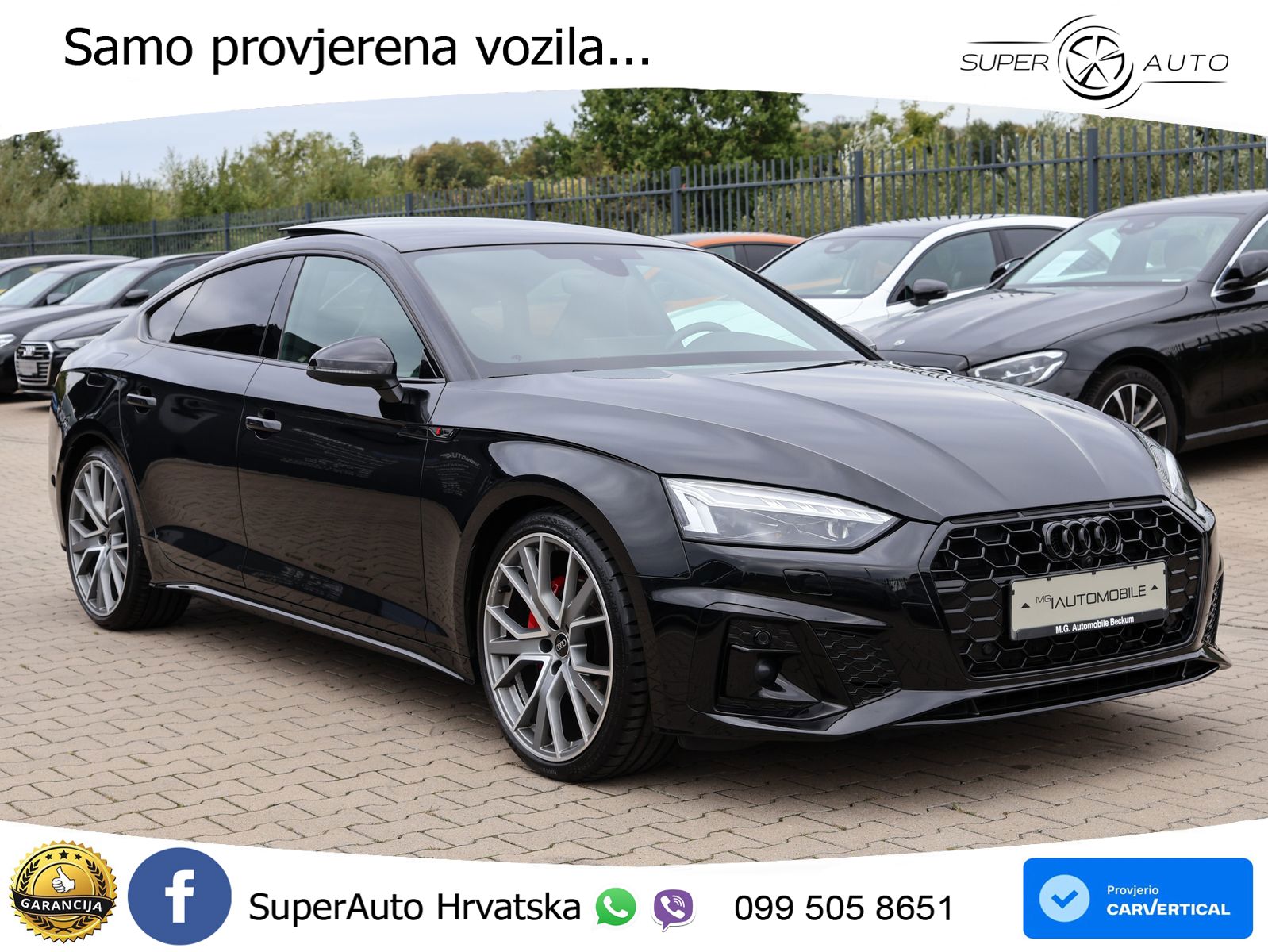 Audi A5 Sportback 40 TDI (204 KS) S tronic S line LED+GR SJED+ACC