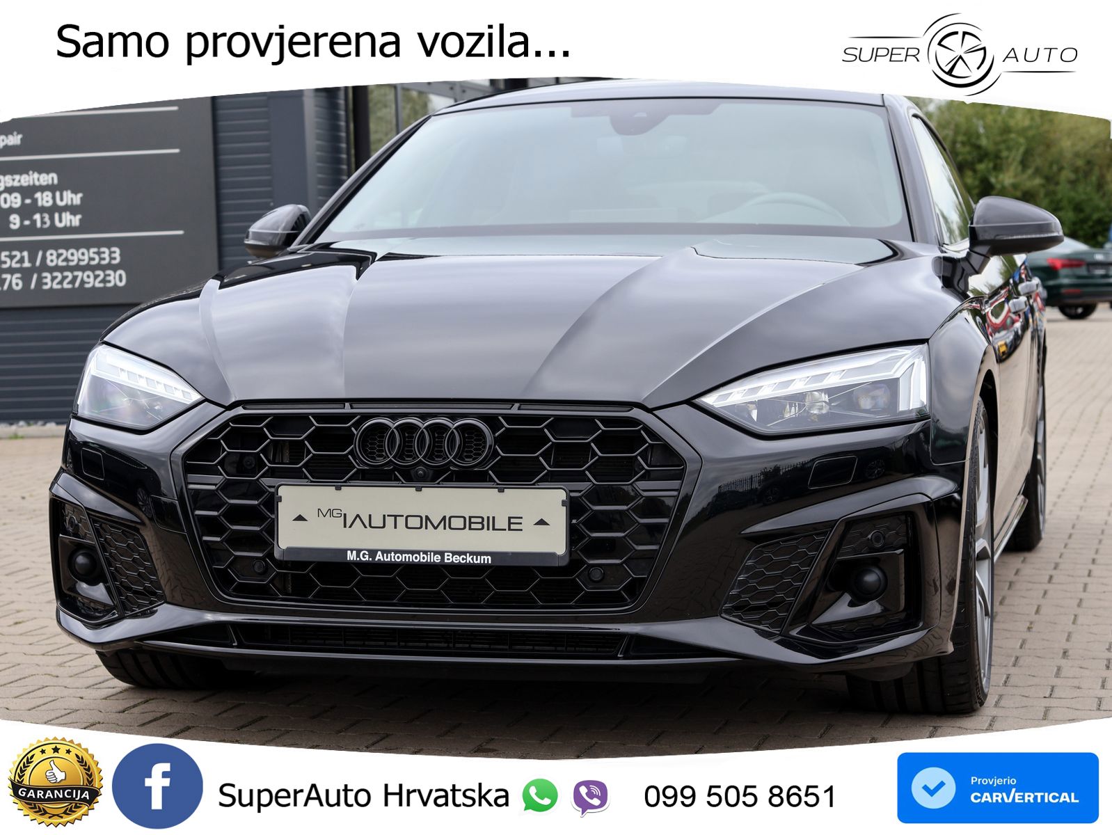 Audi A5 Sportback 40 TDI (204 KS) S tronic S line LED+GR SJED+ACC