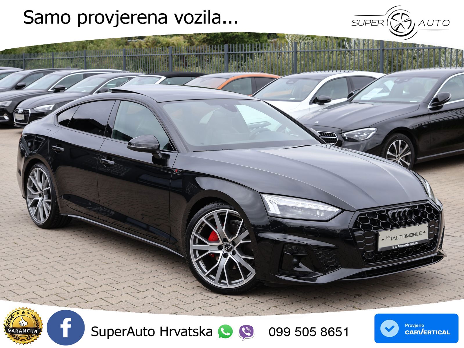 Audi A5 Sportback 40 TDI (204 KS) S tronic S line LED+GR SJED+ACC