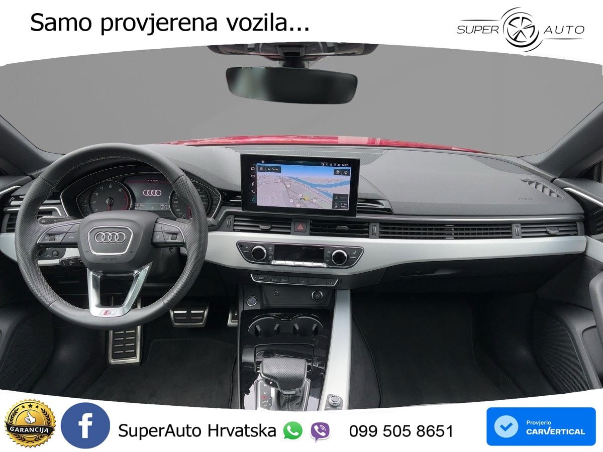 Audi A5 Sportback  40 TFSI (204 KS) S tronic S line MATRIX+GR SJED+KAM
