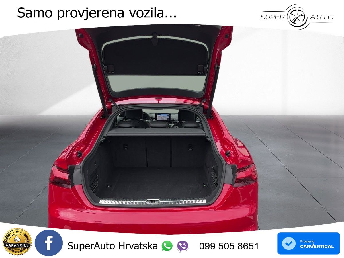 Audi A5 Sportback  40 TFSI (204 KS) S tronic S line MATRIX+GR SJED+KAM