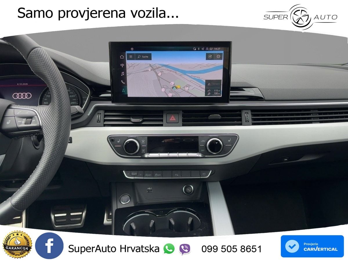 Audi A5 Sportback  40 TFSI (204 KS) S tronic S line MATRIX+GR SJED+KAM