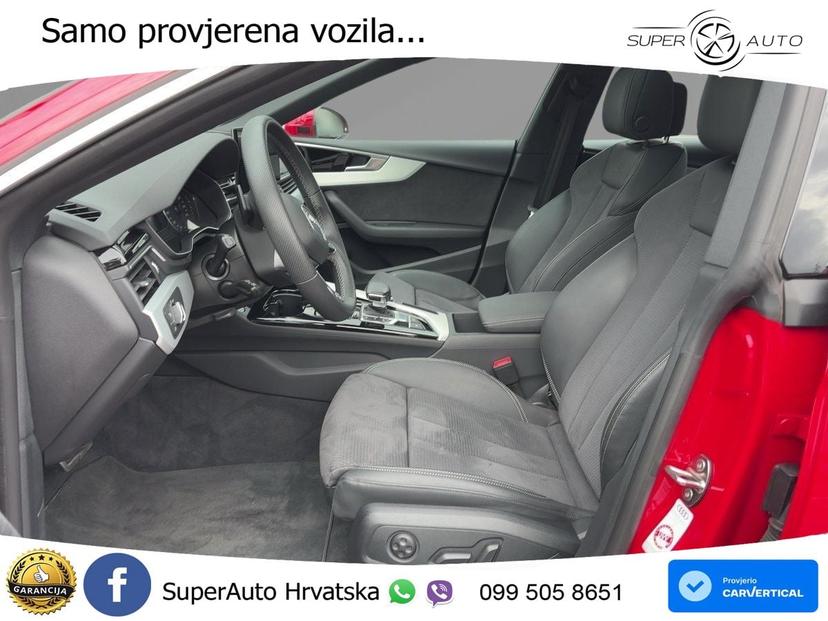 Audi A5 Sportback  40 TFSI (204 KS) S tronic S line MATRIX+GR SJED+KAM