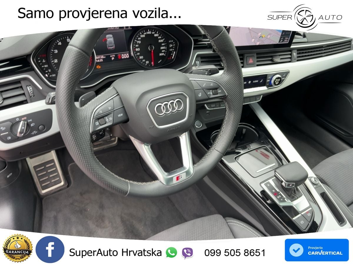 Audi A5 Sportback  40 TFSI (204 KS) S tronic S line MATRIX+GR SJED+KAM