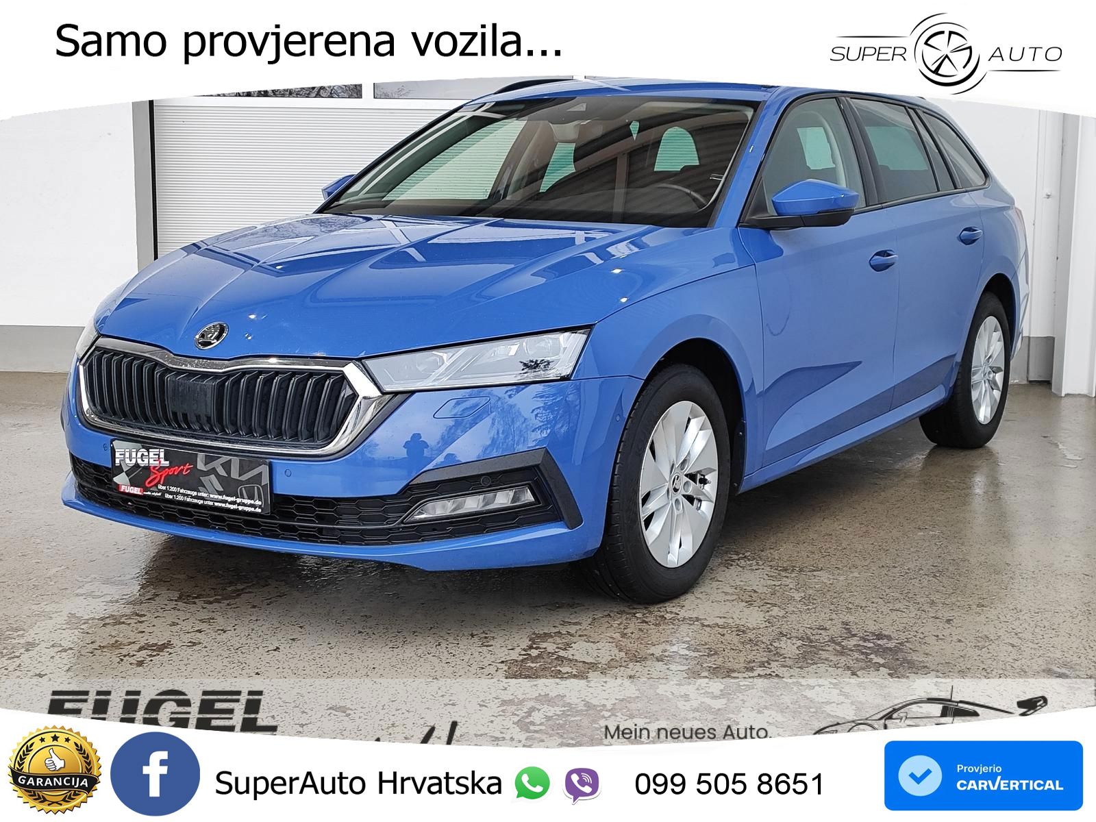 Škoda Octavia Combi 2.0 TDI (150 KS) DSG MATRIX+GR SJED+KAM