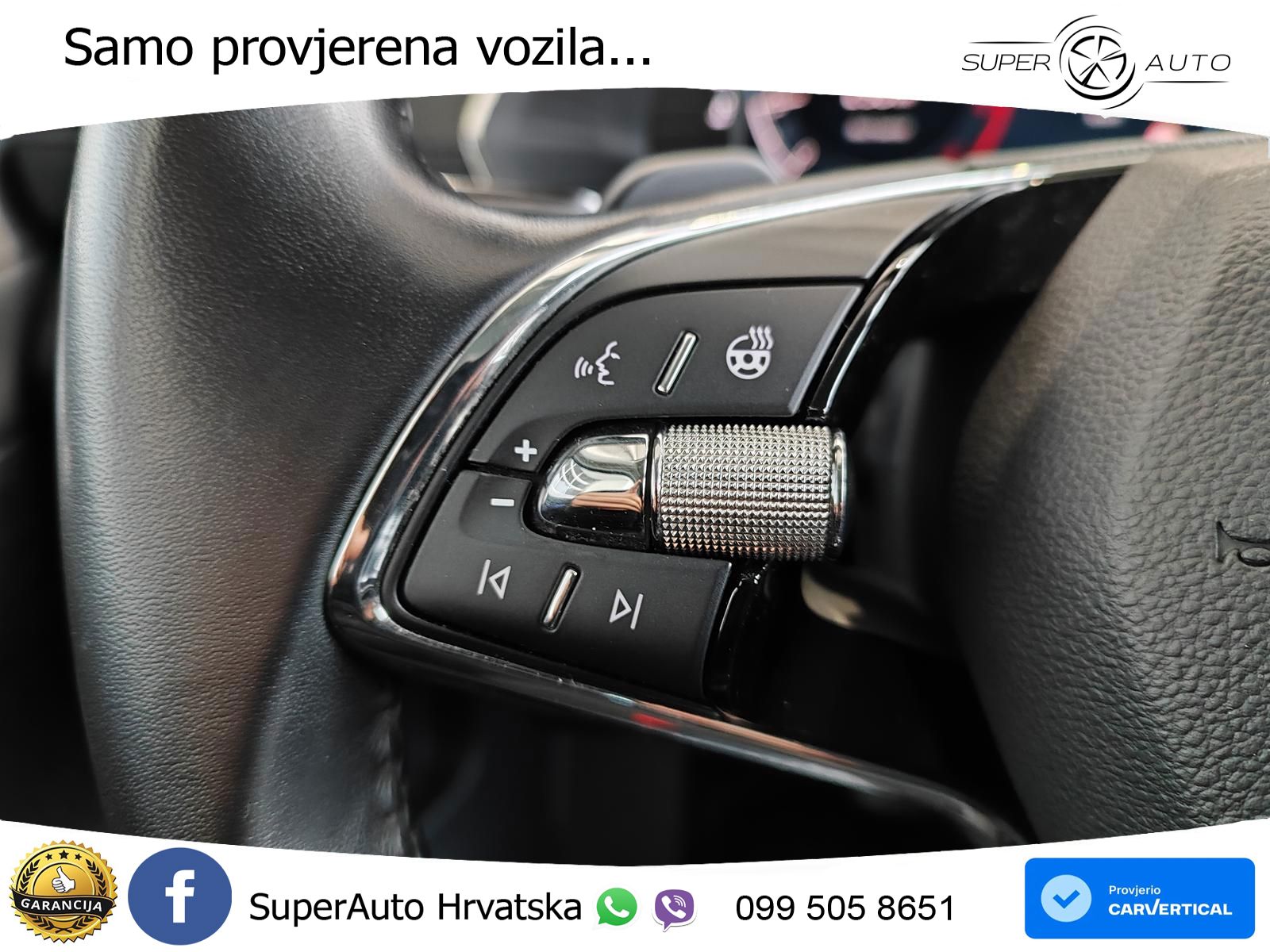 Škoda Octavia Combi 2.0 TDI (150 KS) DSG MATRIX+GR SJED+KAM