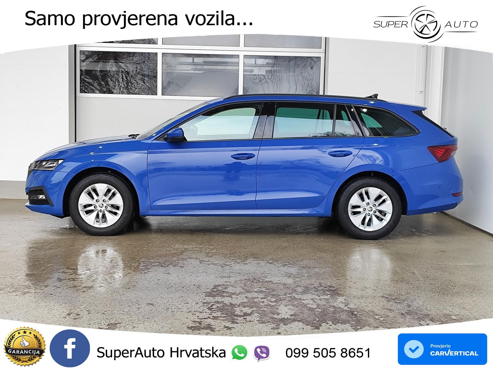 Škoda Octavia Combi 2.0 TDI (150 KS) DSG MATRIX+GR SJED+KAM