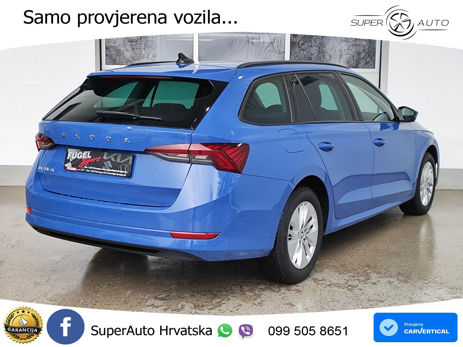 Škoda Octavia Combi 2.0 TDI (150 KS) DSG MATRIX+GR SJED+KAM
