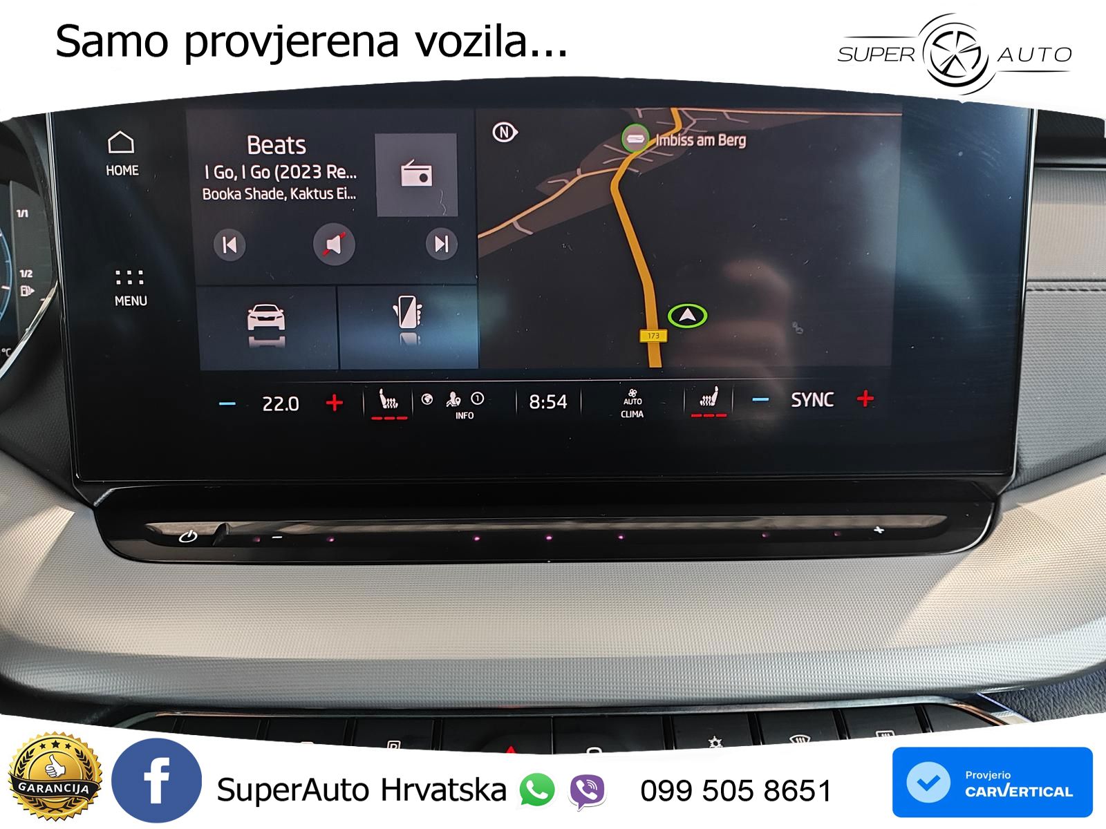 Škoda Octavia Combi 2.0 TDI (150 KS) DSG MATRIX+GR SJED+KAM