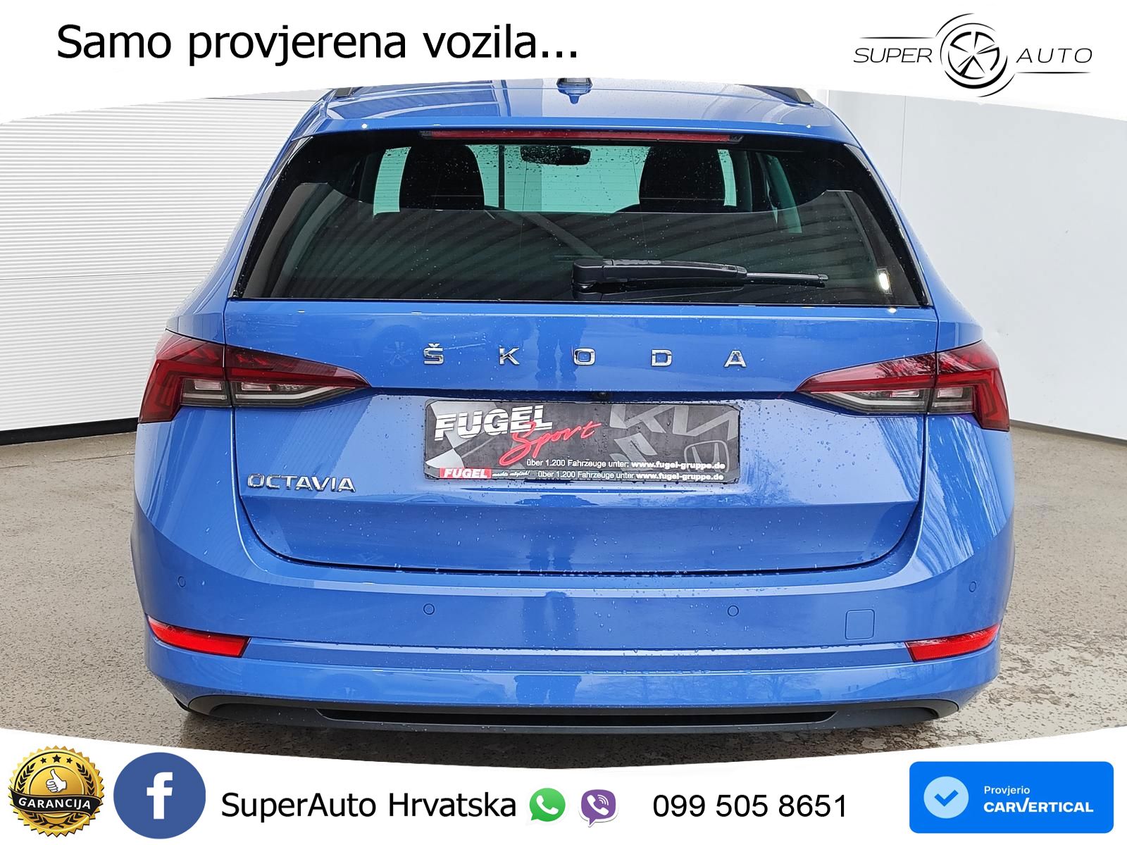 Škoda Octavia Combi 2.0 TDI (150 KS) DSG MATRIX+GR SJED+KAM