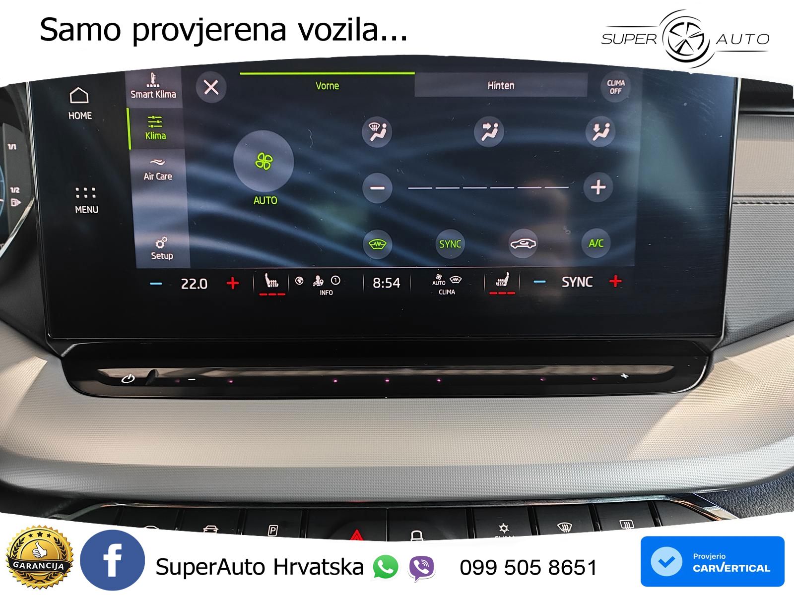Škoda Octavia Combi 2.0 TDI (150 KS) DSG MATRIX+GR SJED+KAM