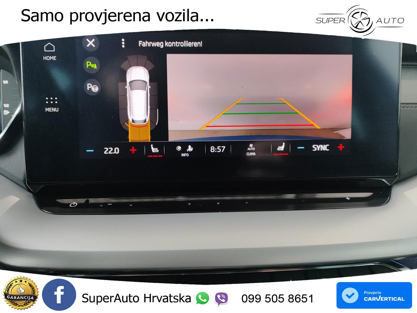 Škoda Octavia Combi 2.0 TDI (150 KS) DSG MATRIX+GR SJED+KAM