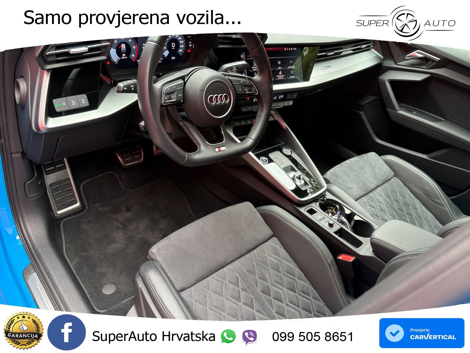 Audi A3 35 TDI (150 KS) S tronic S line LED+GR SJED+ACC