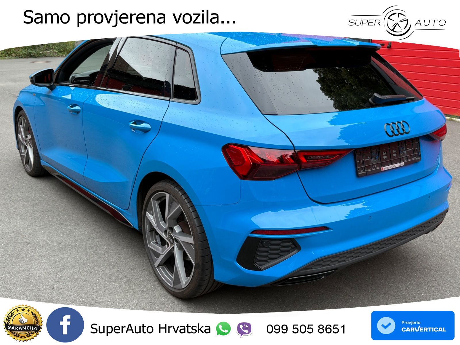 Audi A3 35 TDI (150 KS) S tronic S line LED+GR SJED+ACC