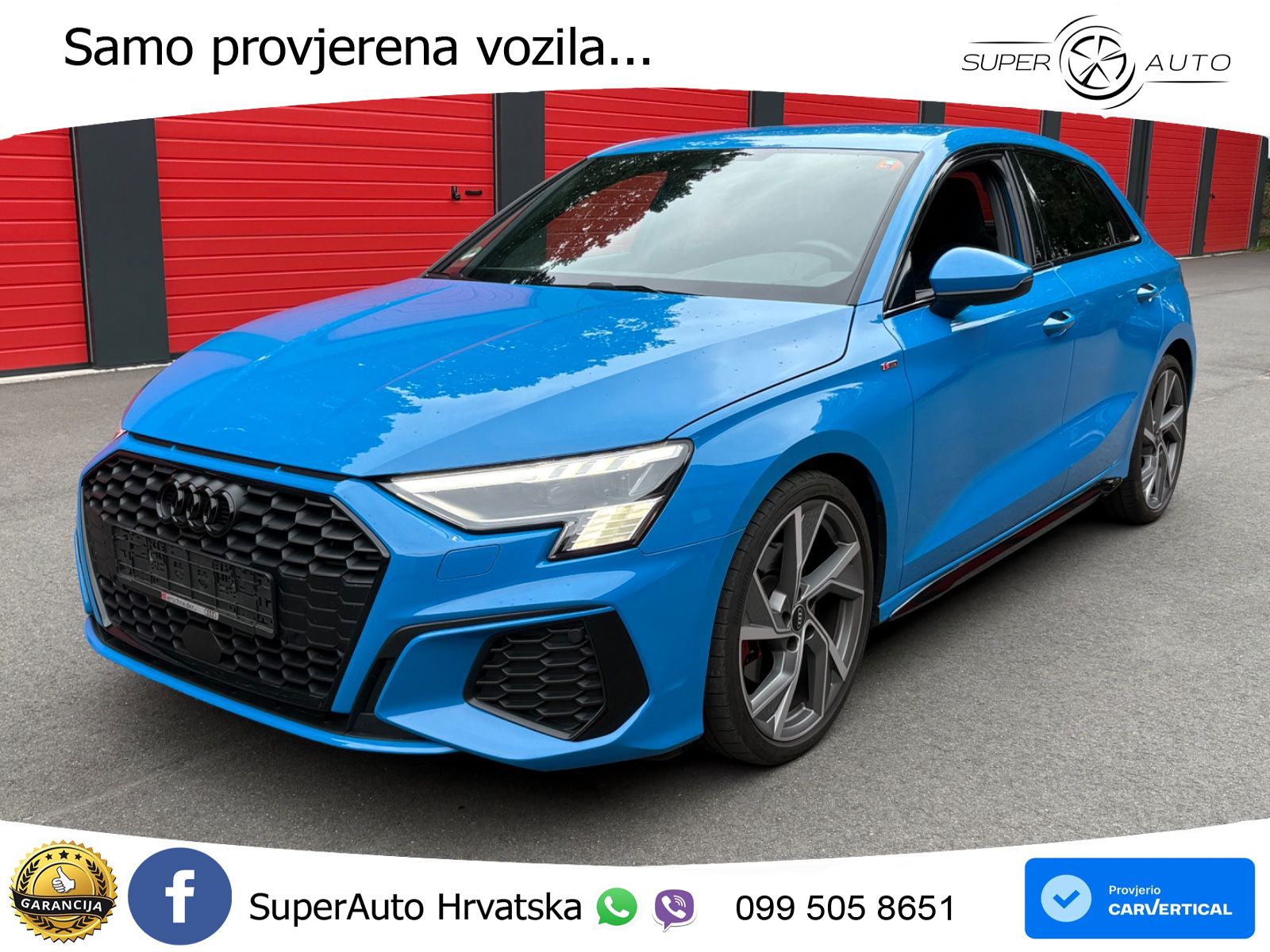 Audi A3 35 TDI (150 KS) S tronic S line LED+GR SJED+ACC