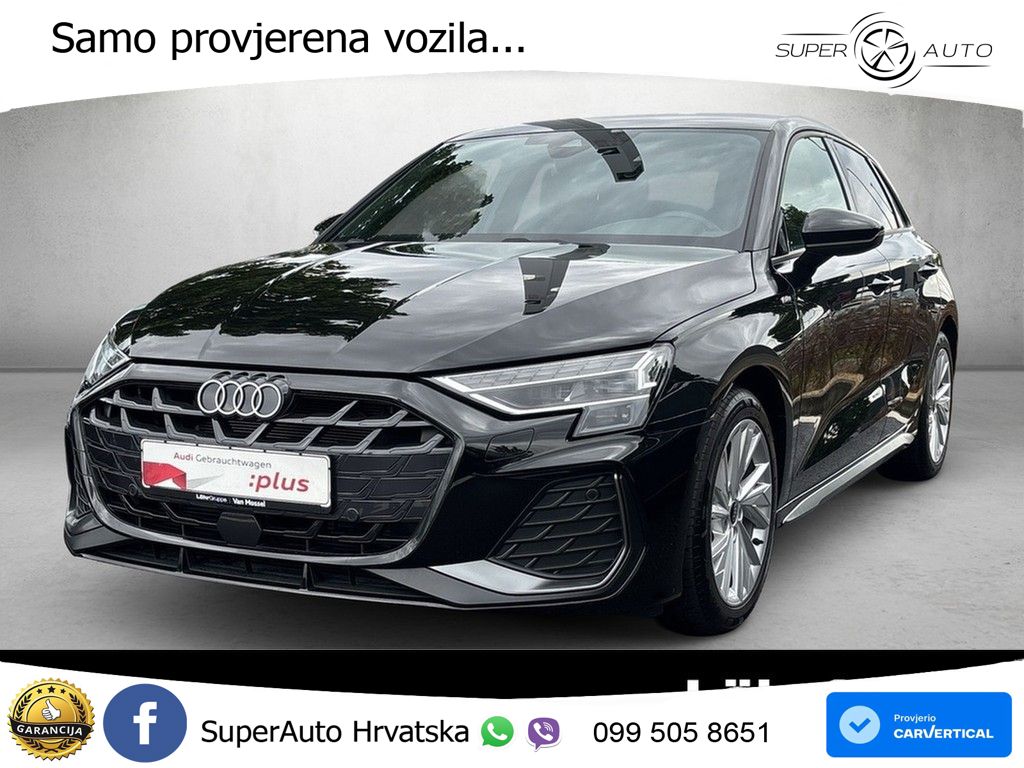 Audi A3 Sportback 30 TFSI (116 KS) Mild Hybrid S tronic S line MATRIX+GR SJED+KAM