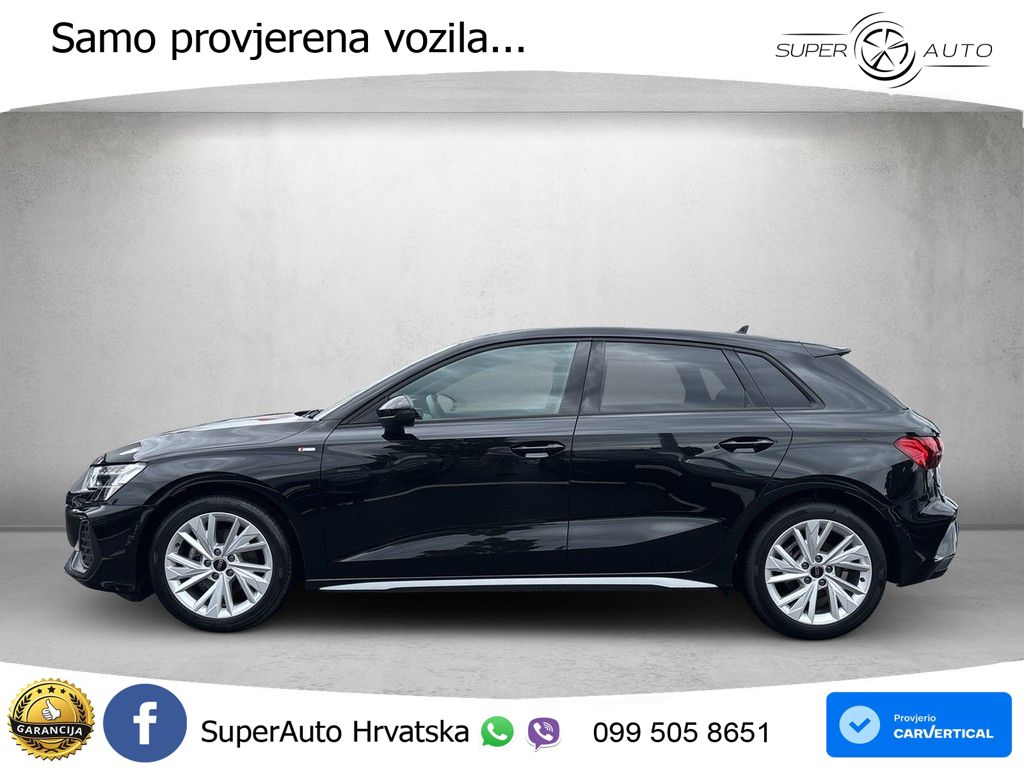 Audi A3 Sportback 30 TFSI (116 KS) Mild Hybrid S tronic S line MATRIX+GR SJED+KAM