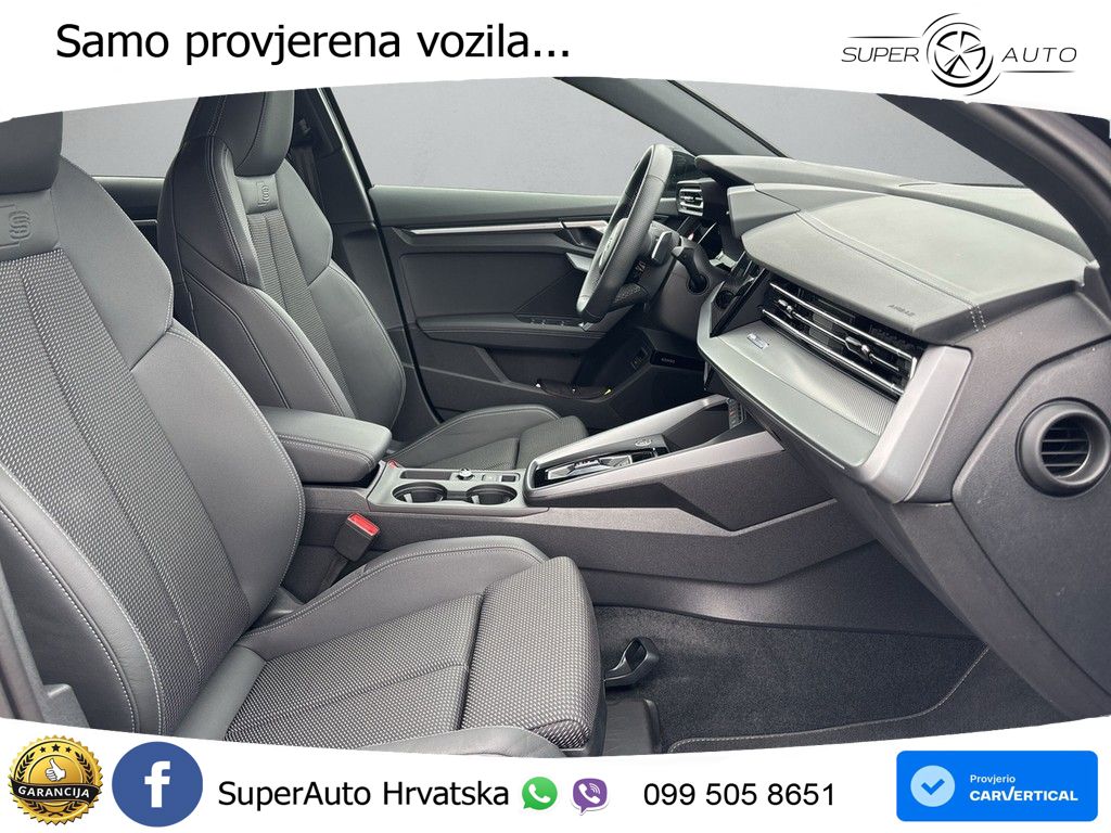 Audi A3 Sportback 30 TFSI (116 KS) Mild Hybrid S tronic S line MATRIX+GR SJED+KAM