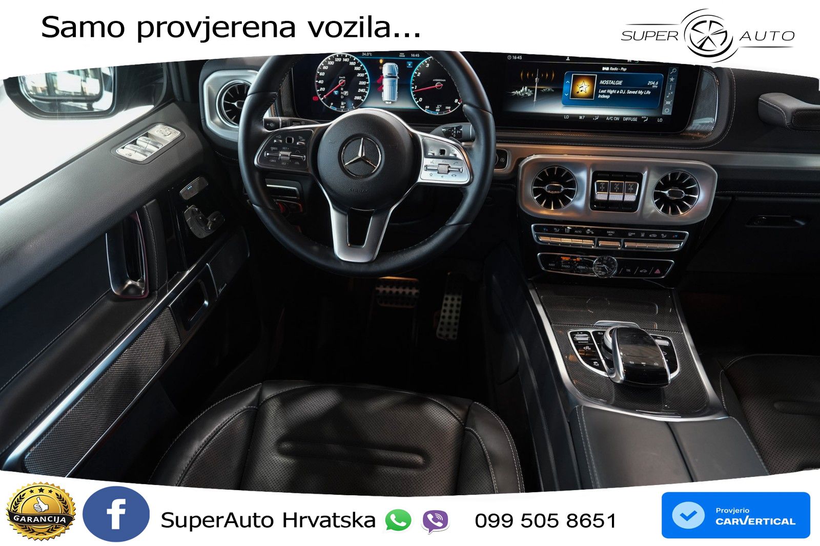 Mercedes G 500 Long V8 (422 KS) 4MATIC 9G-TRONIC Exclusive LED+GR SJED+ACC