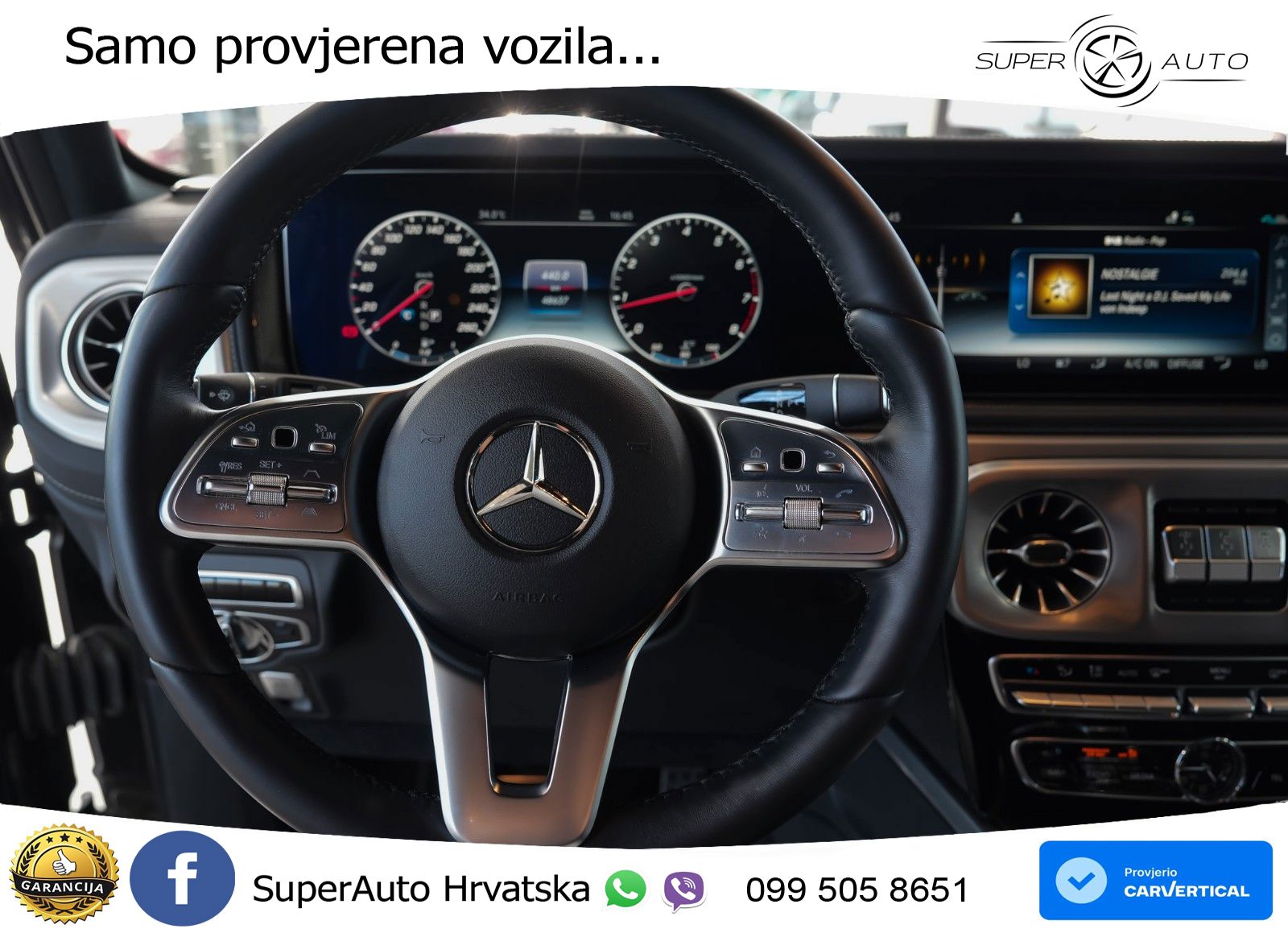 Mercedes G 500 Long V8 (422 KS) 4MATIC 9G-TRONIC Exclusive LED+GR SJED+ACC