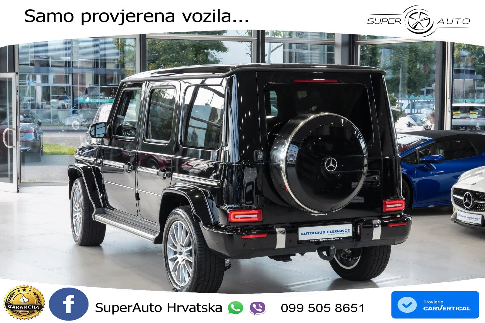 Mercedes G 500 Long V8 (422 KS) 4MATIC 9G-TRONIC Exclusive LED+GR SJED+ACC