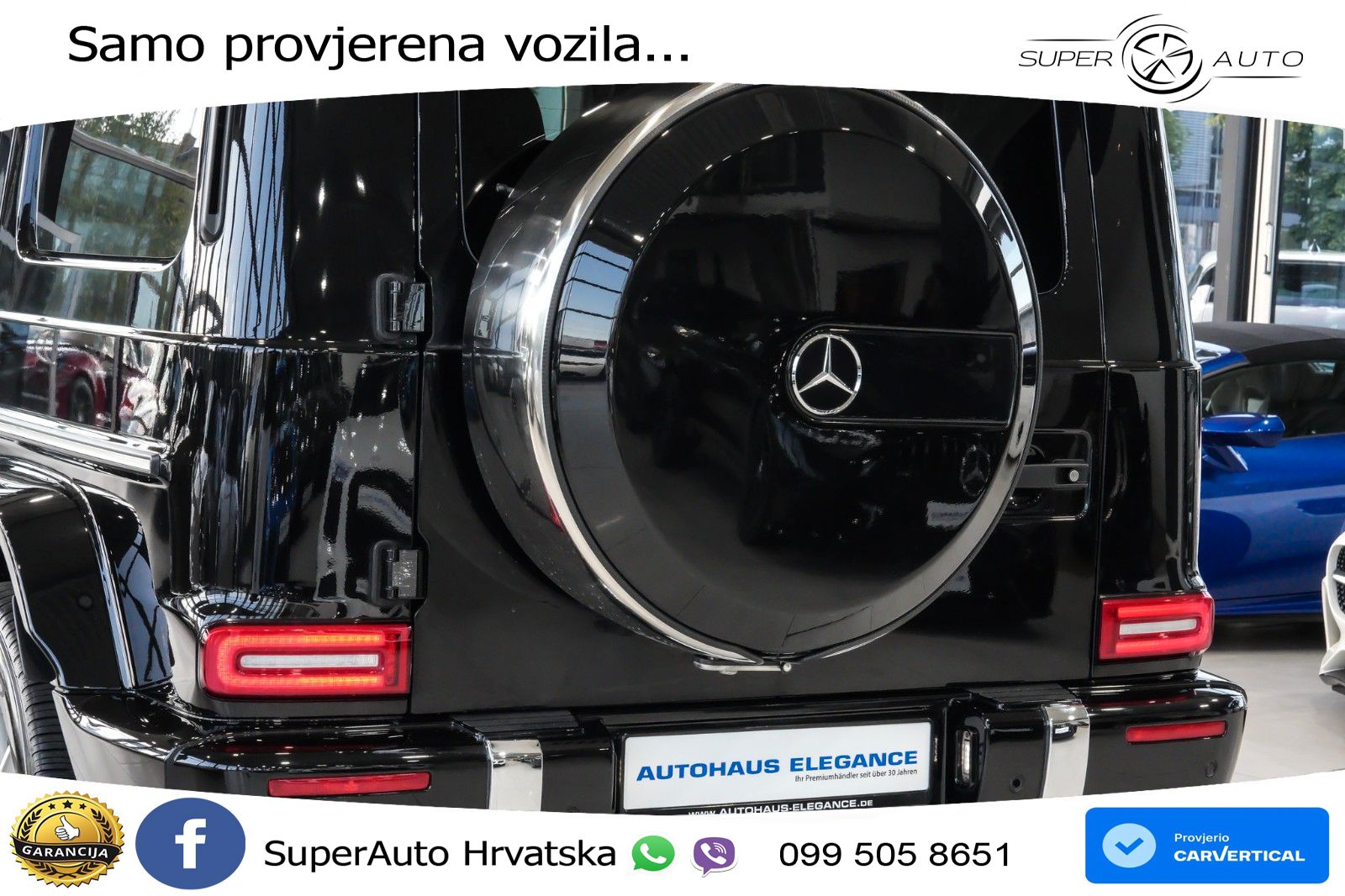 Mercedes G 500 Long V8 (422 KS) 4MATIC 9G-TRONIC Exclusive LED+GR SJED+ACC