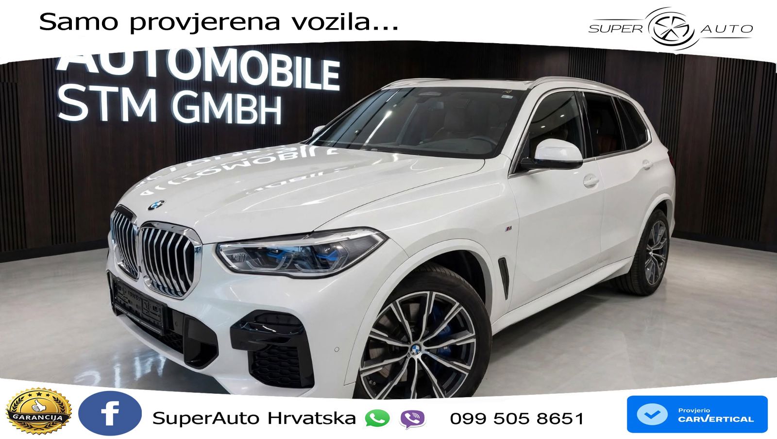 BMW X5 30d (286 KS) xDrive Steptronic M Sport LED+GR SJED+ACC