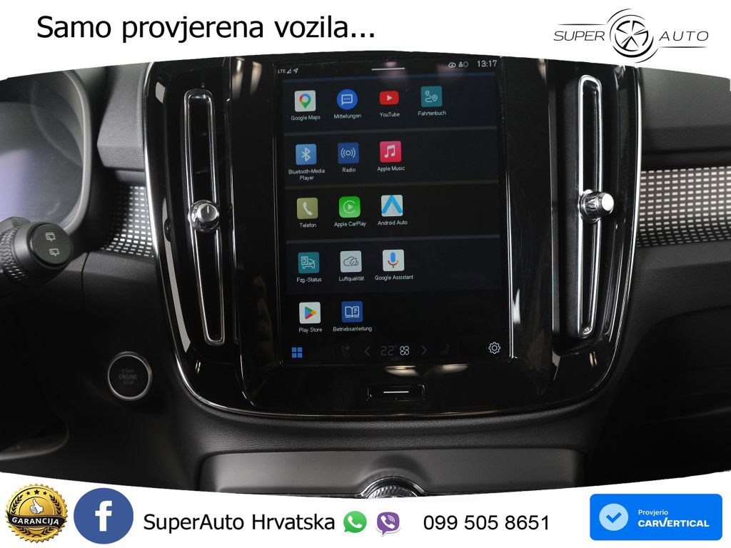 Volvo XC40 2.0 B3 163 KS Automatic LED+GR SJED+ACC