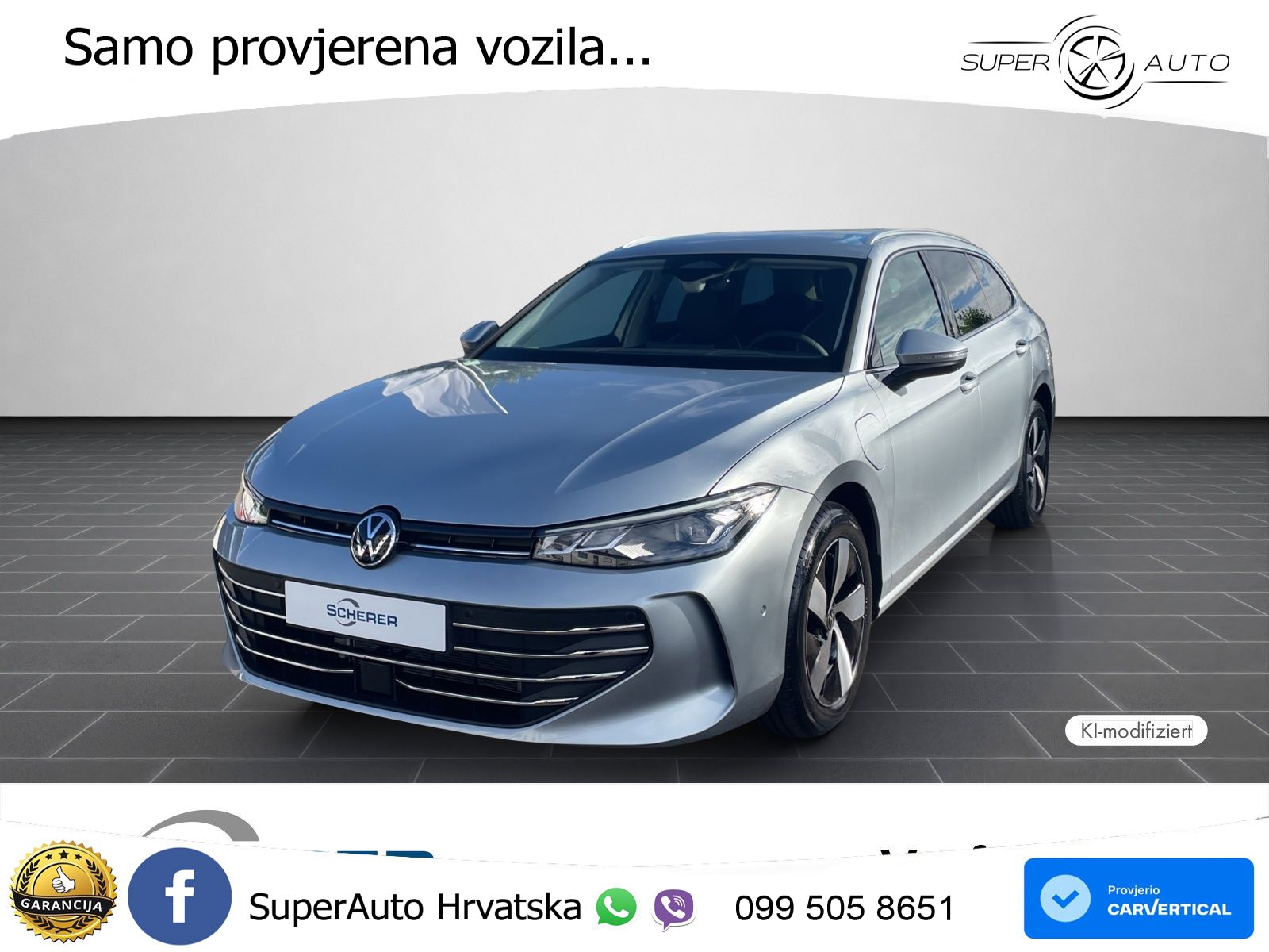 Volkswagen Passat Variant 1.5 TSI (204 KS) eHybrid DSG Business LED+GR SJED+ACC
